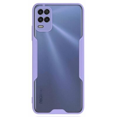 Microsonic Realme 8 Pro Kılıf Paradise Glow Lila