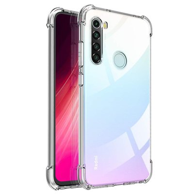 Microsonic Xiaomi Redmi Note 8T Kılıf Anti Shock Silikon Şeffaf