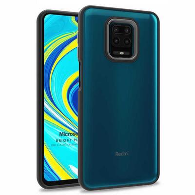 Microsonic Xiaomi Redmi Note 9S Kılıf Bright Planet Siyah