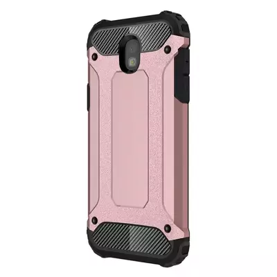 Microsonic Samsung Galaxy J3 Pro Kılıf Rugged Armor Rose Gold