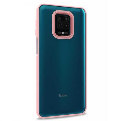 Microsonic Xiaomi Redmi Note 9S Kılıf Bright Planet Rose Gold