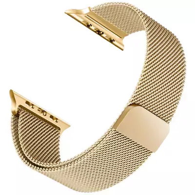 Microsonic Apple Watch 2 38mm Milanese Loop Kordon Gold