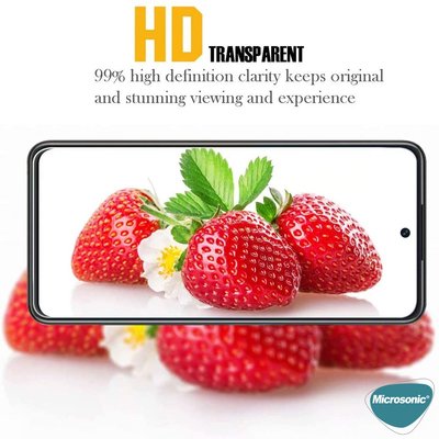 Microsonic Huawei P Smart 2021 Tempered Glass Cam Ekran Koruyucu