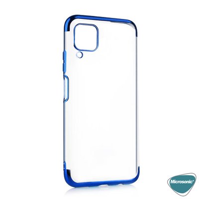 Microsonic Huawei P40 Lite Kılıf Skyfall Transparent Clear Mavi