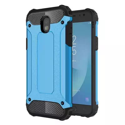 Microsonic Samsung Galaxy J3 Pro Kılıf Rugged Armor Mavi