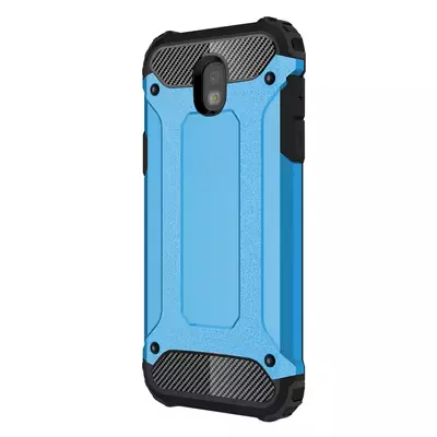 Microsonic Samsung Galaxy J3 Pro Kılıf Rugged Armor Mavi