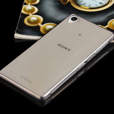 CaseUp Sony Xperia Z3+ Plus Kılıf Transparent Soft Siyah