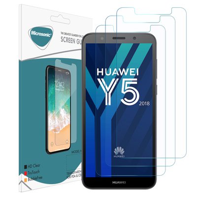 Microsonic Huawei Y5 2018 Nano Ekran Koruyucu (3'lü Paket)