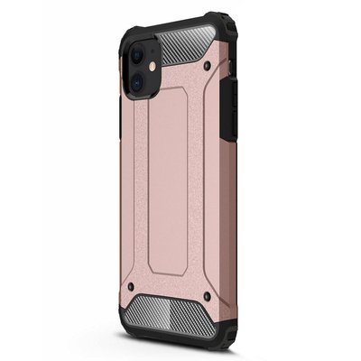 CaseUp Apple iPhone 12 Kılıf Tank Rose Gold