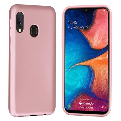 CaseUp Samsung Galaxy A20e Kılıf Matte Surface Rose Gold