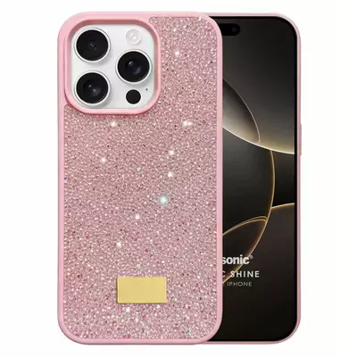 Microsonic Apple iPhone 15 Pro Max Kılıf Cosmic Shine Pembe