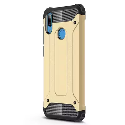 Microsonic Huawei Y7 Prime 2019 Kılıf Rugged Armor Gold