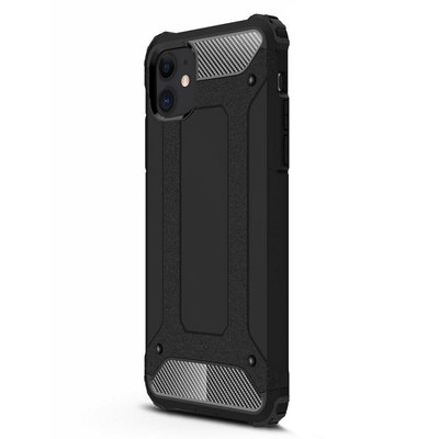 CaseUp Apple iPhone 12 Kılıf Tank Siyah