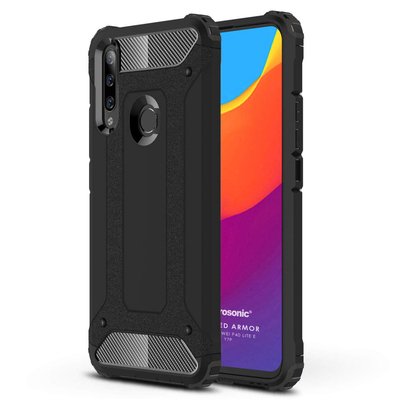 Microsonic Huawei Y7P Kılıf Rugged Armor Siyah