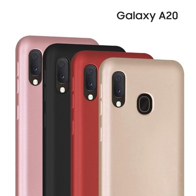 CaseUp Samsung Galaxy A20 Kılıf Matte Surface Kırmızı