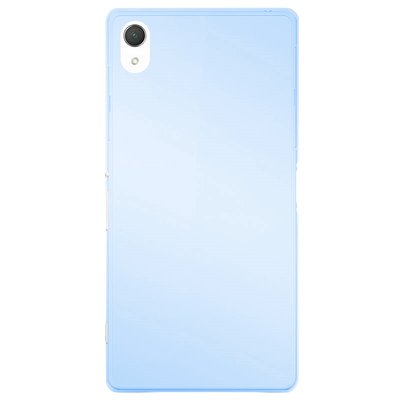 CaseUp Sony Xperia Z3+ Plus Kılıf Transparent Soft Mavi