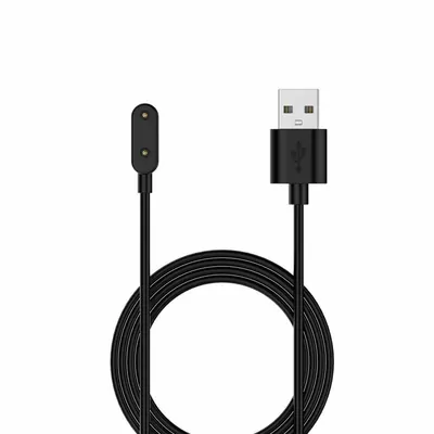 Microsonic Huawei Watch Fit 3 Manyetik USB Şarj Kablosu Siyah