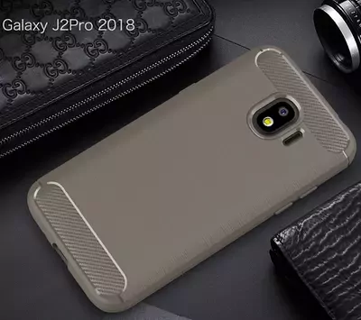 Microsonic Samsung Galaxy J2 Pro 2018 Kılıf Room Silikon Gri