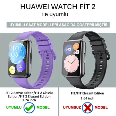 Microsonic Huawei Watch Fit 2 Manyetik USB Şarj Kablosu Beyaz