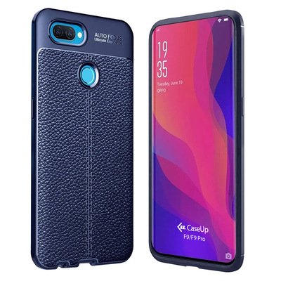 CaseUp Oppo F9 / F9 Pro Kılıf Niss Silikon Lacivert