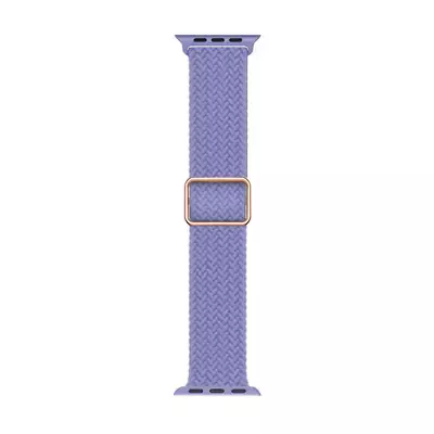 Microsonic Apple Watch Series 10 42mm Kordon Knitted Fabric Loop Lila