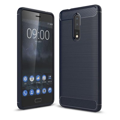 Microsonic Nokia 8 Kılıf Room Silikon Lacivert