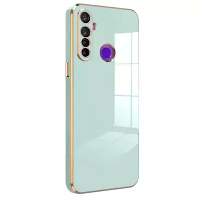 Microsonic Realme 6i Kılıf Olive Plated Yeşil