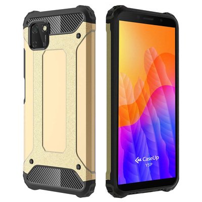 CaseUp Huawei Y5P Kılıf Tank Gold