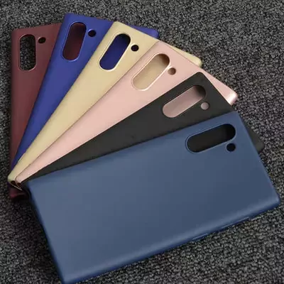 Microsonic Matte Silicone Samsung Galaxy Note 10 Kılıf Kırmızı