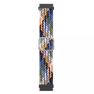 Microsonic Samsung Galaxy Watch 46mm Kordon Braided Loop Band Renkli