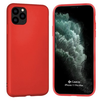 CaseUp Apple iPhone 11 Pro Max Kılıf Matte Surface Kırmızı