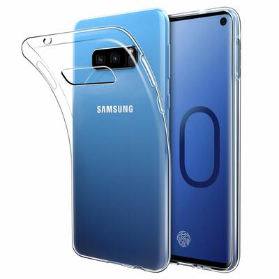 Microsonic Samsung Galaxy S10E Kılıf Transparent Soft Beyaz