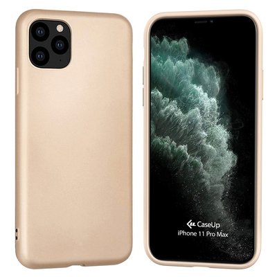 CaseUp Apple iPhone 11 Pro Max Kılıf Matte Surface Gold