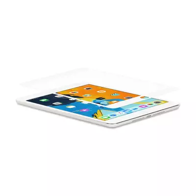 Microsonic Apple iPad Pro 10.5'' (A1701-A1709-A1852) Tam Kaplayan Temperli Cam Ekran Koruyucu Beyaz