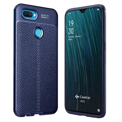 CaseUp Oppo A5S Kılıf Niss Silikon Lacivert