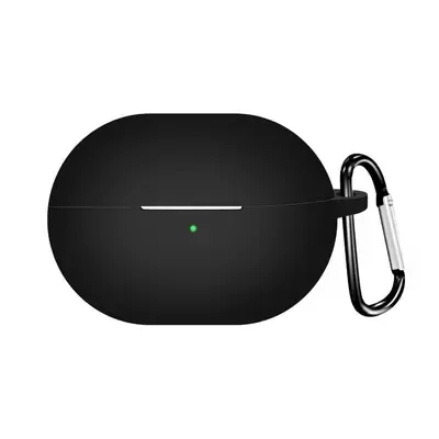 Microsonic Huawei FreeBuds Pro 4 Kılıf Askılı Mat Silikon Siyah