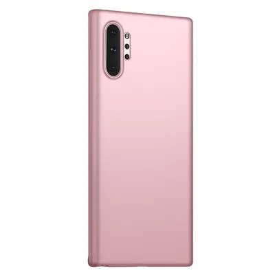 Microsonic Matte Silicone Samsung Galaxy Note 10 Plus Kılıf Rose Gold