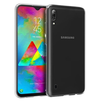 Microsonic Samsung Galaxy M30 Kılıf Transparent Soft Beyaz