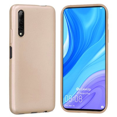 CaseUp Huawei P Smart Pro Kılıf Matte Surface Gold