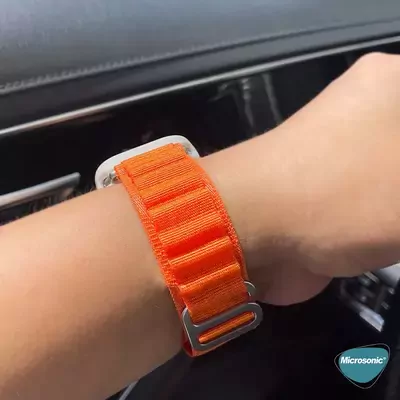 Microsonic Xiaomi Mi Watch Kordon Alpine Loop Siyah