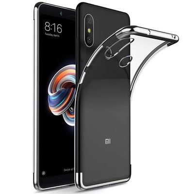 Microsonic Xiaomi Redmi S2 Kılıf Skyfall Transparent Clear Gümüş