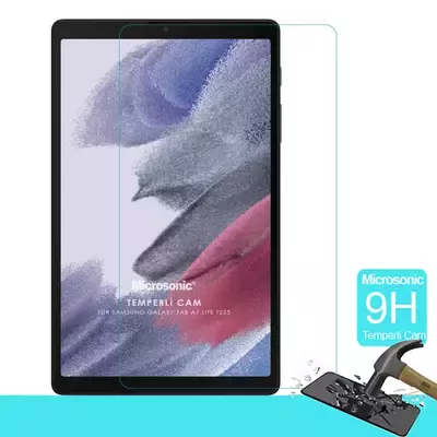 Microsonic Samsung Galaxy Tab A7 Lite T225 Tempered Glass Cam Ekran Koruyucu