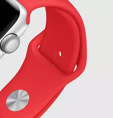 Microsonic Apple Watch Series 8 45mm Silikon Kordon Yeşil