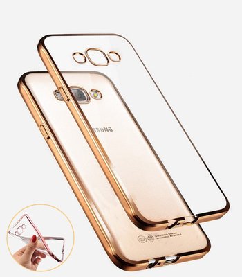 CaseUp Samsung Galaxy J5 2016 Lazer Kesim Silikon Kılıf Rose Gold