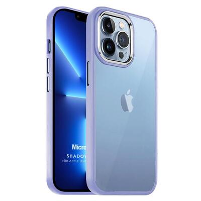 Microsonic Apple iPhone 13 Pro Max Kılıf Shadow Planet Lila