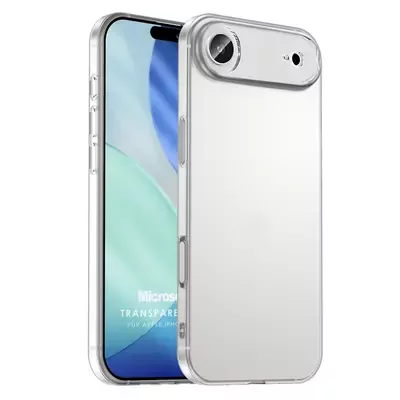 Microsonic Apple iPhone 17 Air Kılıf Transparent Soft Şeffaf