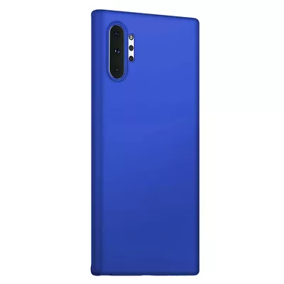 Microsonic Matte Silicone Samsung Galaxy Note 10 Plus Kılıf Mavi