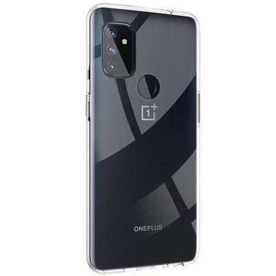 Microsonic OnePlus Nord N100  Kılıf Transparent Soft Beyaz