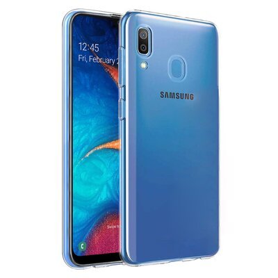 Microsonic Samsung Galaxy A50 Kılıf Transparent Soft Beyaz