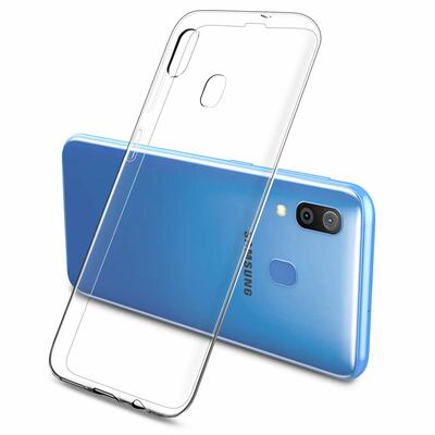 Microsonic Samsung Galaxy A50 Kılıf Transparent Soft Beyaz